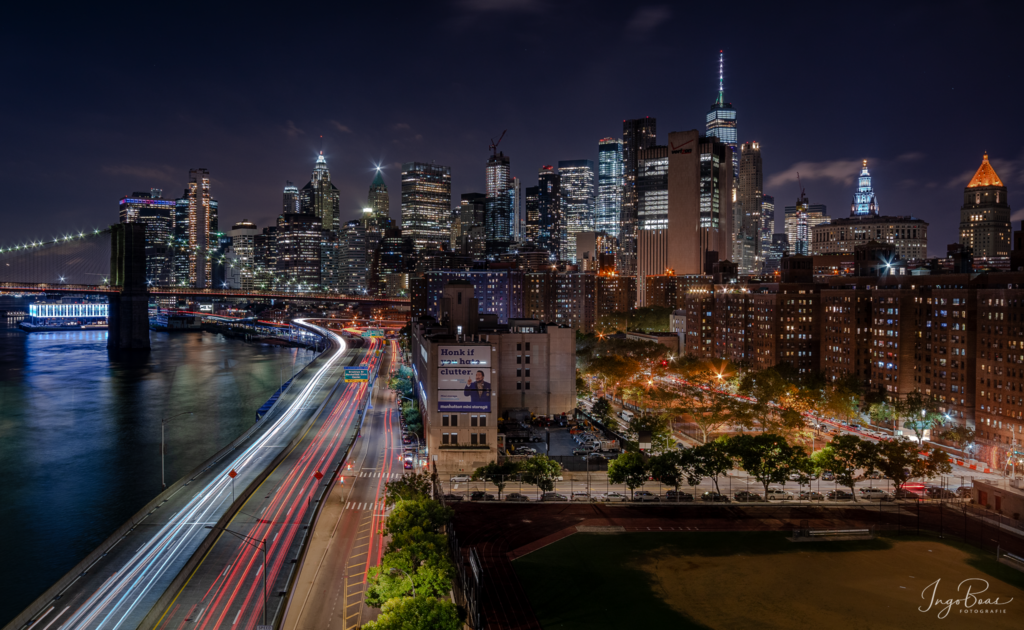 Blick von der Manhattan Bridge